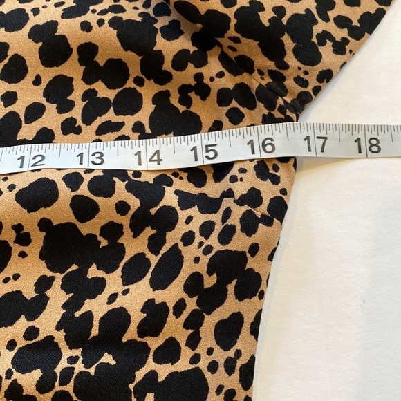 Reformation Port Leopard- Print Midi Dress Size 2 - Picture 10 of 14